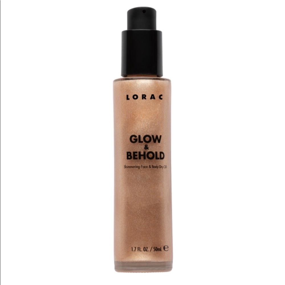 🌟HP🌟 NEW! Lorac Glow & Behold Shimmering Dry Oil - Picture 1 of 4
